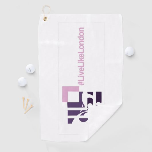 LLL Golf Towel Golfhanddoek (Insitu)