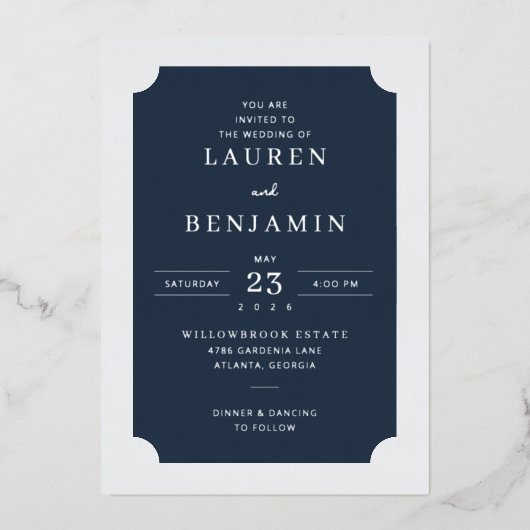 ___LLMGEN___ 15 FOLIE UITNODIGING (Voorkant)