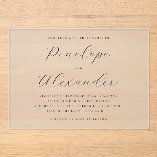 ___LLMGEN___ 16 ACRYL UITNODIGINGEN (Voorkant)