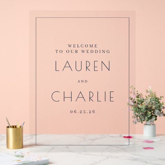 ___LLMGEN___ 22 ACRYL BORD (Huwelijk)