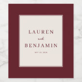 ___LLMGEN___ 29 WIJN ETIKET (Enkel label)