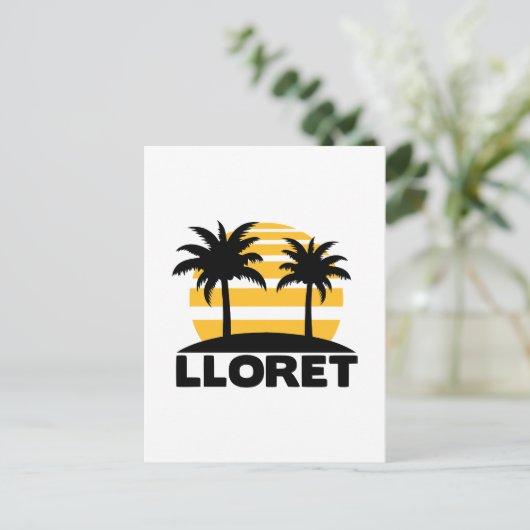 Lloret de Mar Briefkaart (Staand voorkant)