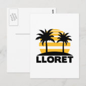 Lloret de Mar Briefkaart (Voorkant / Achterkant)