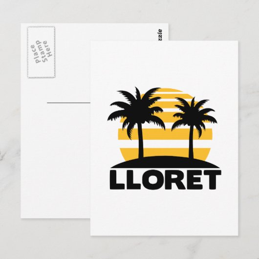 Lloret de Mar Briefkaart (Voorkant / Achterkant)