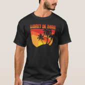 Lloret de Mar Spain Vacation T-shirt (Voorkant)