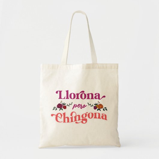 Llorona Pero Chingona Latinx Canvas tas (Voorkant)