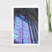 Llotja de la Seda Glass Window, Valencia, Spanje Kaart (Voorkant)