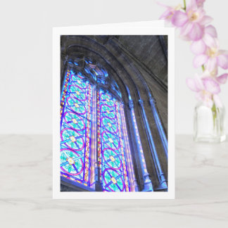 Llotja de la Seda Glass Window, Valencia, Spanje Kaart