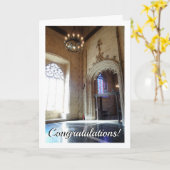 Llotja de la Seda Portret, Valencia Stad, Spanje Kaart (Gele Bloem)