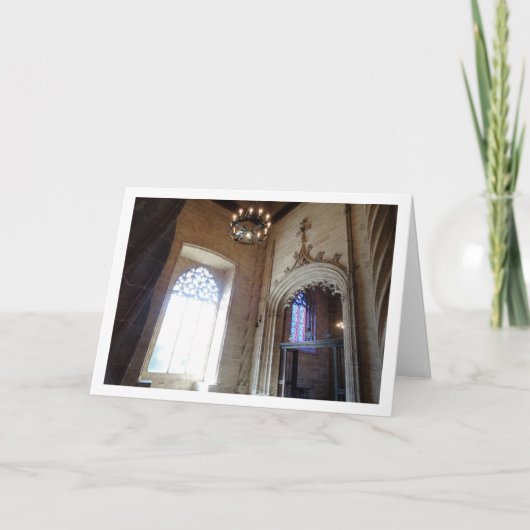 Llotja de la Seda, Valencia Stad, Spanje Kaart (Voorkant)