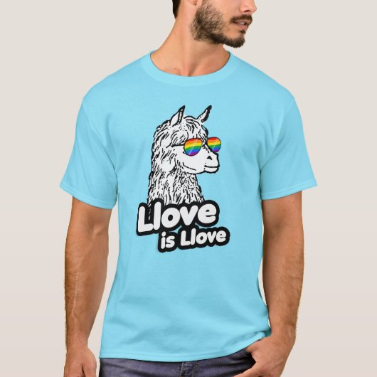 Llove is Llove Lama T-shirt (Voorkant)