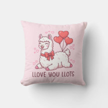 Llove You Llots - Kawaii Lama Valentijnsdag