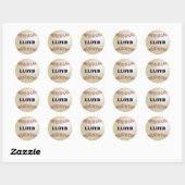 Lloyd Baseball Sticker/Seal Ronde Sticker (Vel)