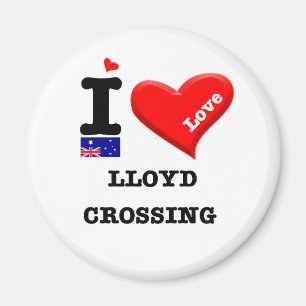LLOYD CROSSING - I Love Magneet