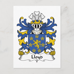 Lloyd Family Crest Briefkaart