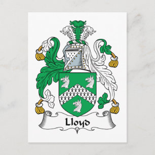 Lloyd Family Crest Briefkaart