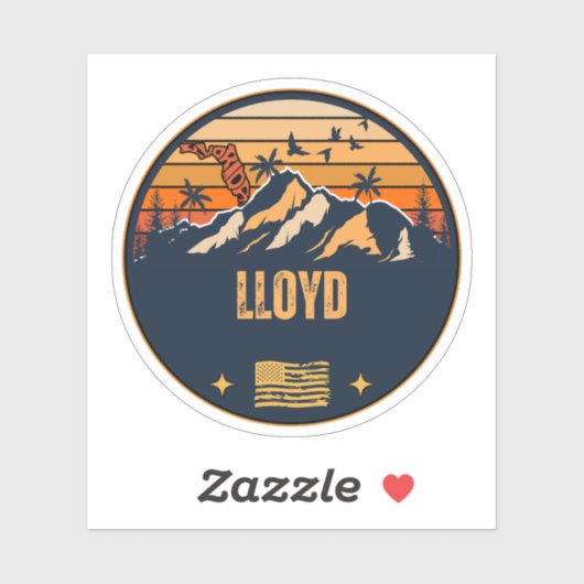 Lloyd, Florida Sticker (Vel)