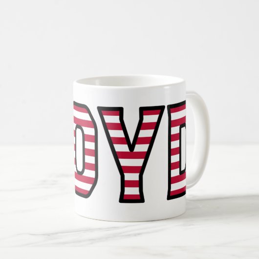 Lloyd Name Vorname USA styled Tasse Kaffeetasse Koffiemok (Voorkant rechts)