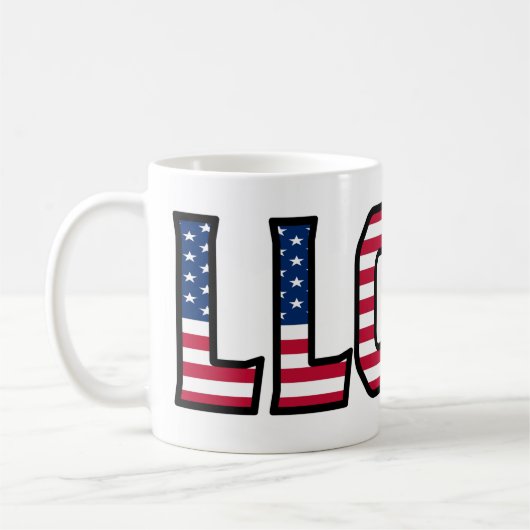 Lloyd Name Vorname USA styled Tasse Kaffeetasse Koffiemok (Links)
