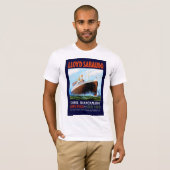 Lloyd Sabaudo ~ Conte Biancamano T-shirt (Voorkant volledig)