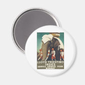  Lloyd Triestino Magneet (Voorkant / Achterkant)
