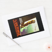 Lloyd Triestino ms Victoria Rechthoekige Sticker (Envelop)