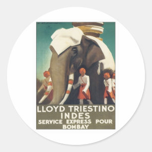 Lloyd Triestino Ronde Sticker