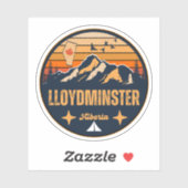 Lloydminster, Alberta Sticker (Vel)