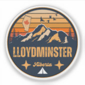 Lloydminster, Alberta Sticker (Voorkant)