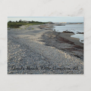 Lloyd's Beach, Little Compton, RI Briefkaart