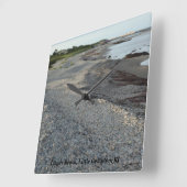 Lloyd's Beach, Little Compton, RI Vierkante Klok (Hoek)