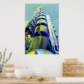 Lloyd's Building London Art Poster (Keuken)