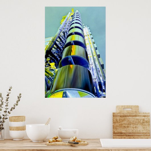 Lloyd's Building London Art Poster (Keuken)