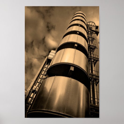 Lloyds Building London England Verenigd Koninkrijk Poster (Voorkant)