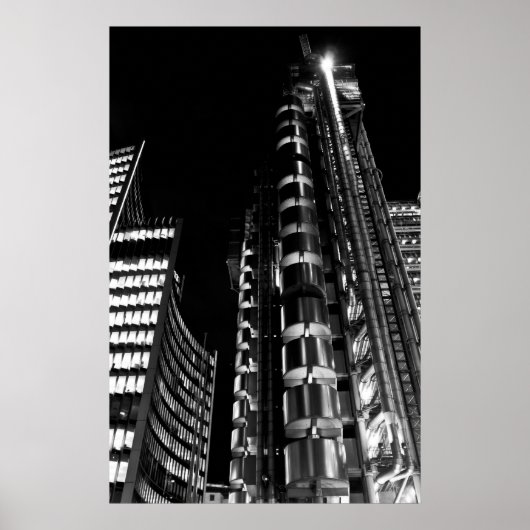 Lloyd's Building London Poster (Voorkant)