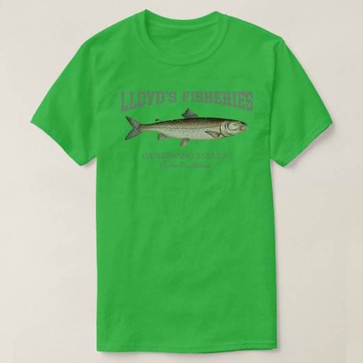 Lloyds Fisheries Capistrano Salmon T-shirt (Design voorkant)
