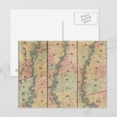 Lloyd's kaart van de benedenloop van de Mississipp (Voorkant / Achterkant)