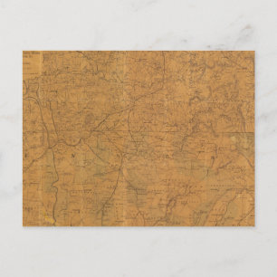 Lloyd's officiële kaart van de staat Tennessee