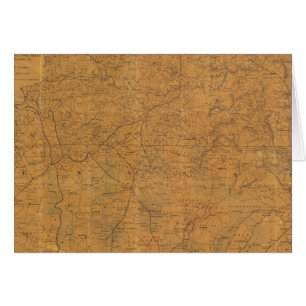 Lloyd's officiële kaart van de staat Tennessee
