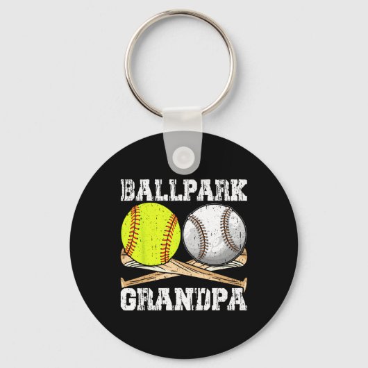 Llpark Grandpa Softll Sell Llers Father's Day Sleutelhanger (Voorkant)