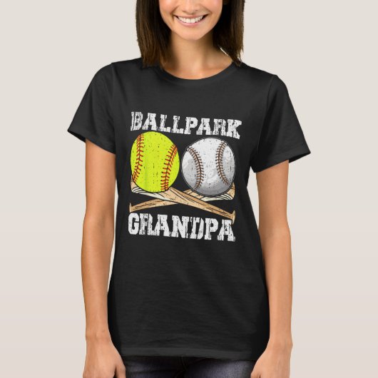 Llpark Grandpa Softll Sell Llers Father's Day T-shirt (Voorkant)