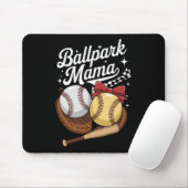 Llpark Mama Sell Softll Mom Sports Moederdag Mo Muismat (Met muis)