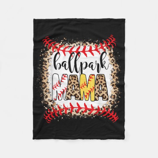 Llpark Moeder Mama Verkoop Zachte Moederdag Geblee Fleece Deken (Voorkant)