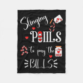 Lls Heart Funny Pharmacist Life Valentines Day  Fleece Deken (Voorkant)