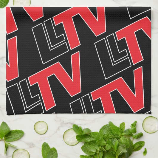 LLTV-handdoek Theedoek (Gevouwen)