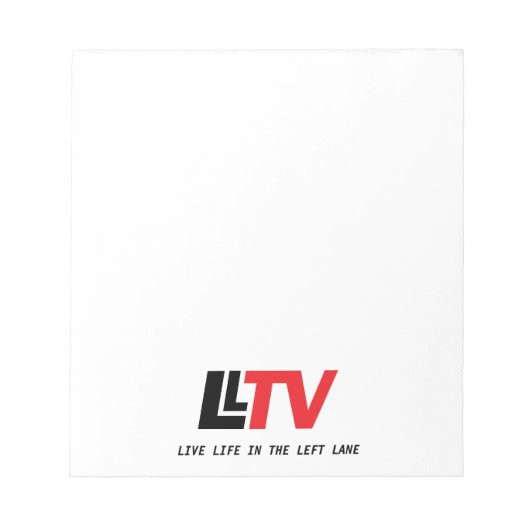 LLTV Note Pad Notitieblok (Voorkant)