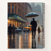 Lluvia en la Ciudad Notitieboek (Achterkant)