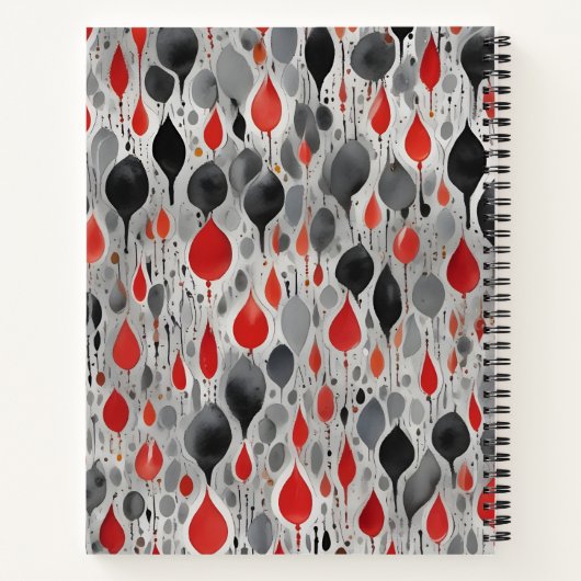 Lluvia Oscura Notitieboek (Achterkant)