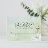 lly van de valleien bouquet en vlinder RSVP (Staand voorkant)