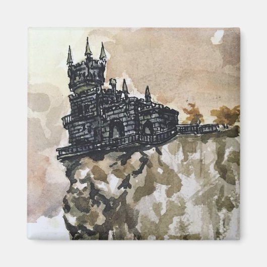 Llycaelon Castle Magnet (Voorkant)